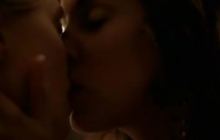 Heather Graham And Jessica Stroup Make Out In Broken