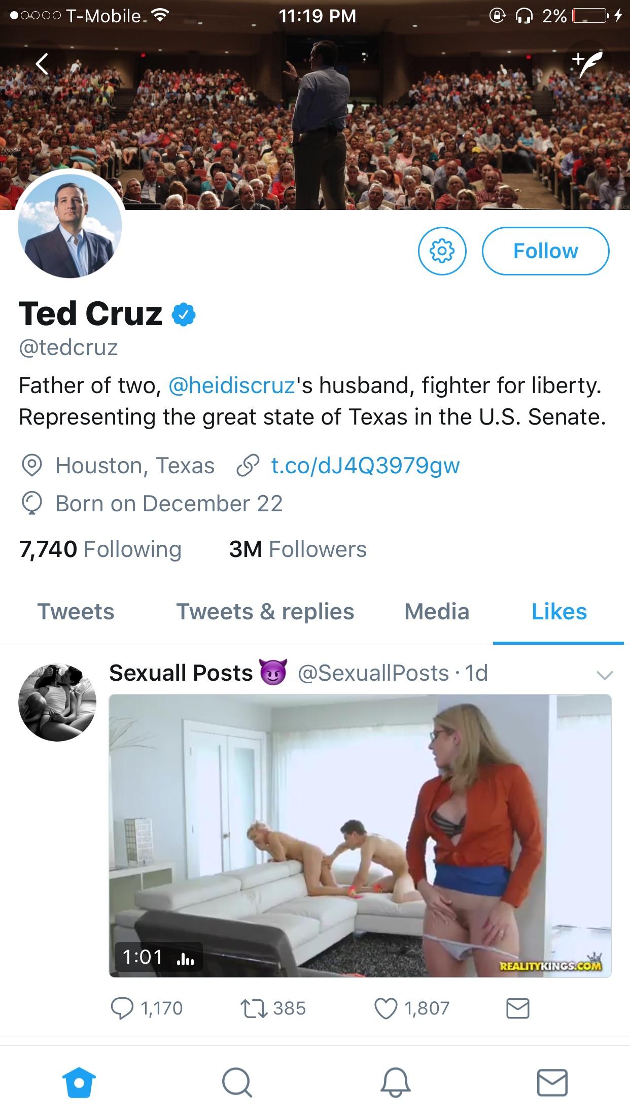 Ted Cruz Is Going To Wake Up To A Lot Of Embarrassment Tomorrow
