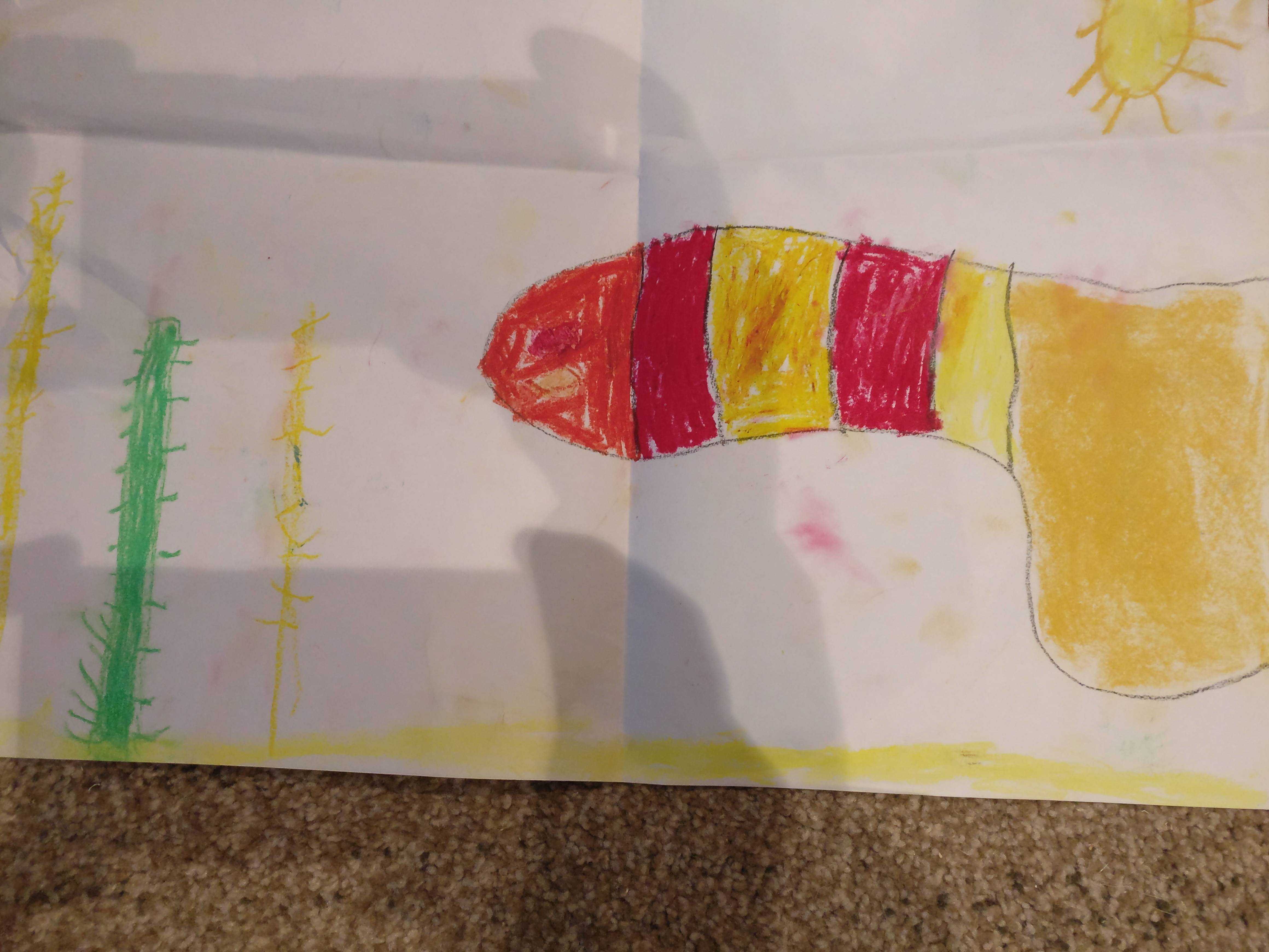 My Son’s Snake Picture