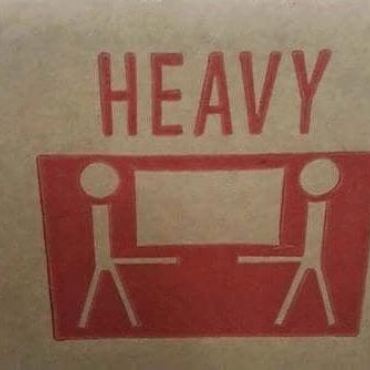 A Very Impressive Way To Carry A Heavy Box