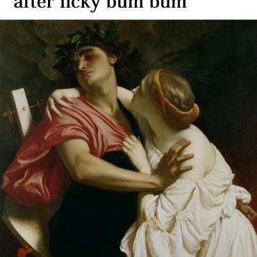 No Kissing After Licky Bum