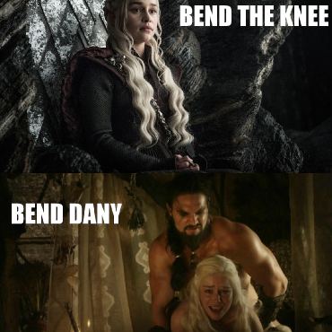 When She Said “Bend The Knee” But You Misheard Her