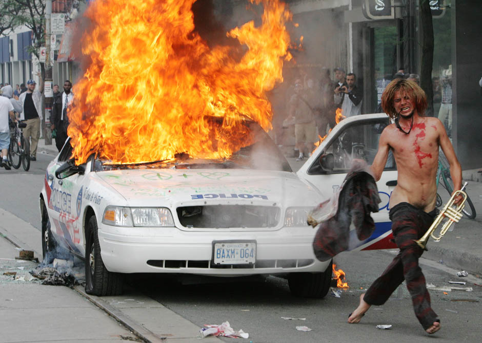 Kirk Warrington @ G20 Protests In Toronto, 2010